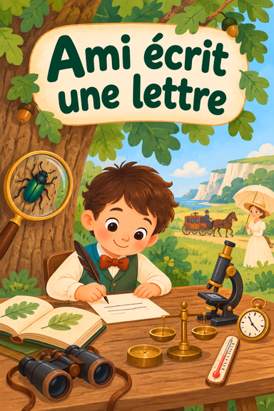 Ami écrit une lettre