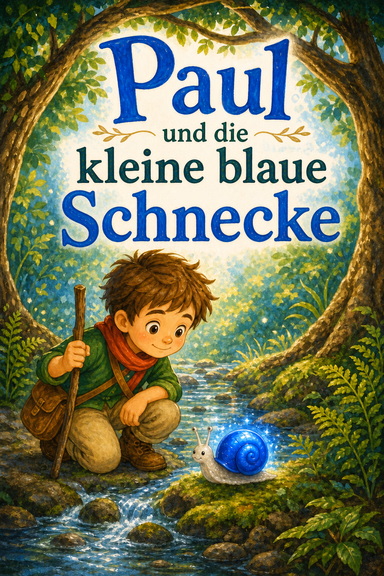 Paul und die kleine blaue Schnecke