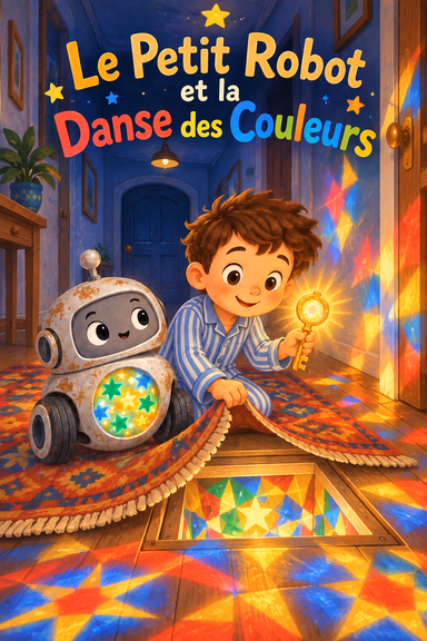 Le Petit Robot et la Danse des Couleurs