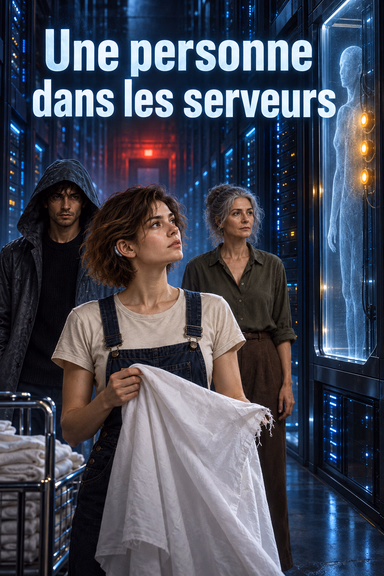 Une personne dans les serveurs