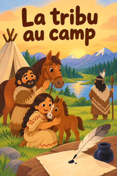 La tribu au camp