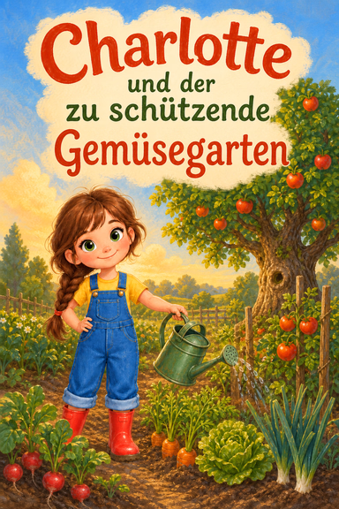 Charlotte und der zu schützende Gemüsegarten