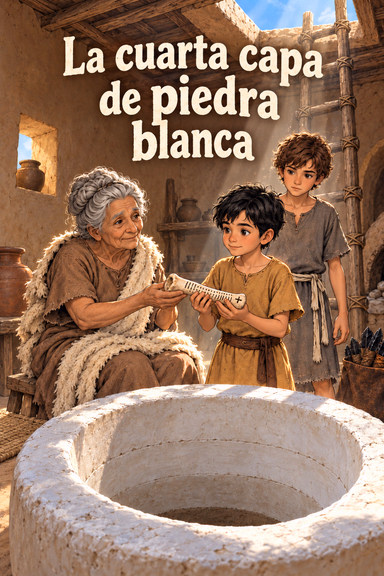 La cuarta capa de piedra blanca