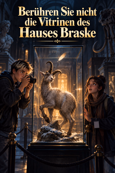 Berühren Sie nicht die Vitrinen des Hauses Braske