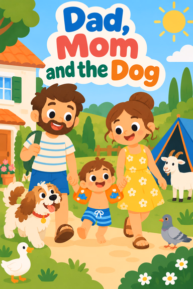 Dad, Mom and the Dog