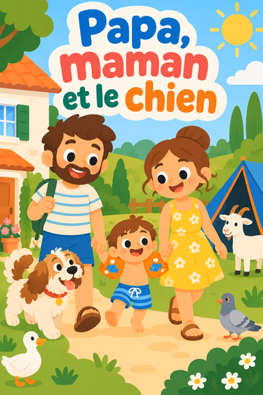 Papa, maman et le chien