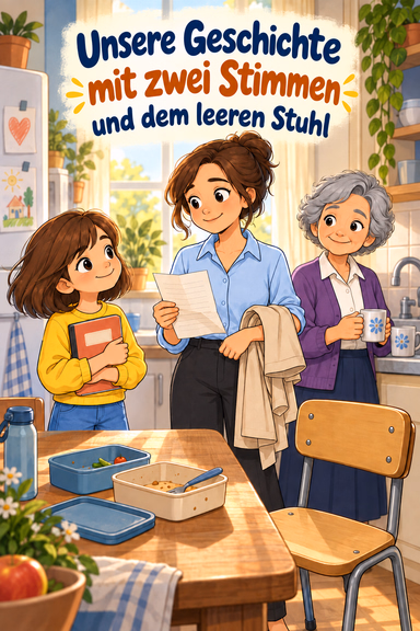 Unsere Geschichte mit zwei Stimmen und dem leeren Stuhl