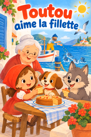 Toutou aime la fillette