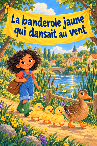La banderole jaune qui dansait au vent