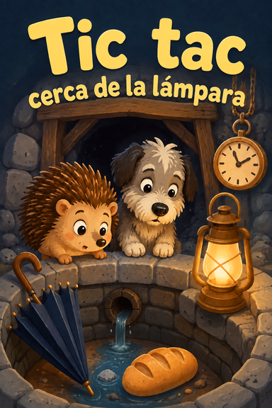 Tic tac cerca de la lámpara