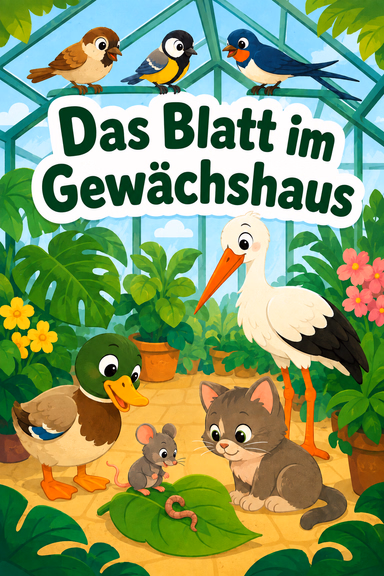Das Blatt im Gewächshaus