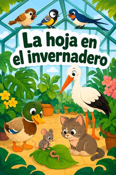 La hoja en el invernadero
