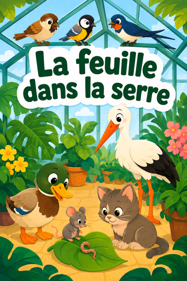La feuille dans la serre
