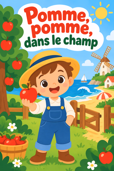 Pomme, pomme, dans le champ