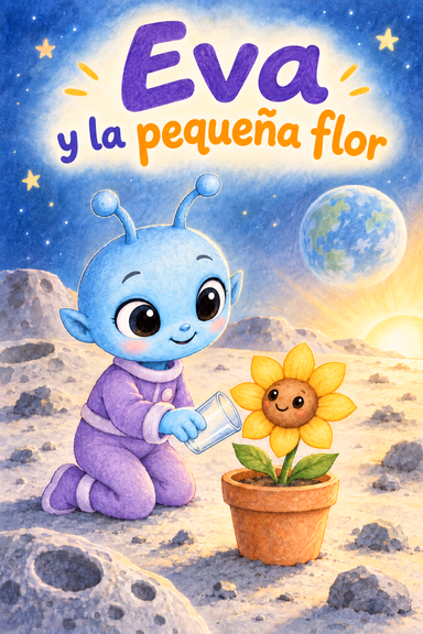 Eva y la pequeña flor