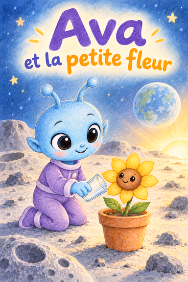 Ava et la petite fleur