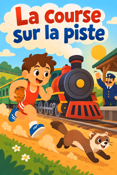 La course sur la piste
