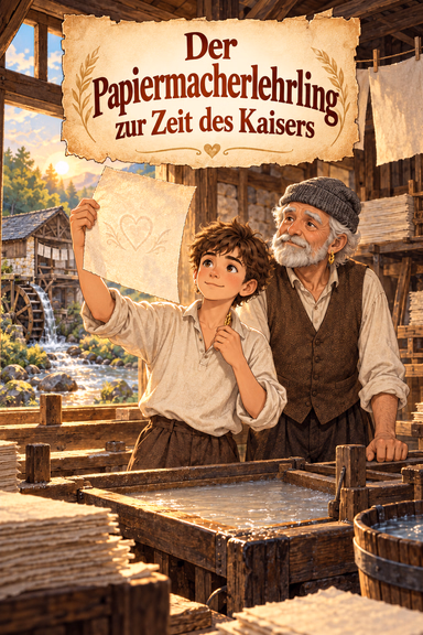 Der Papiermacherlehrling zur Zeit des Kaisers