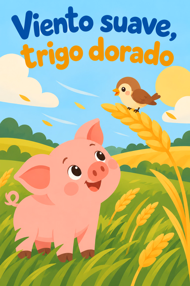 Viento suave, trigo dorado
