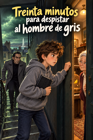 Treinta minutos para despistar al hombre de gris
