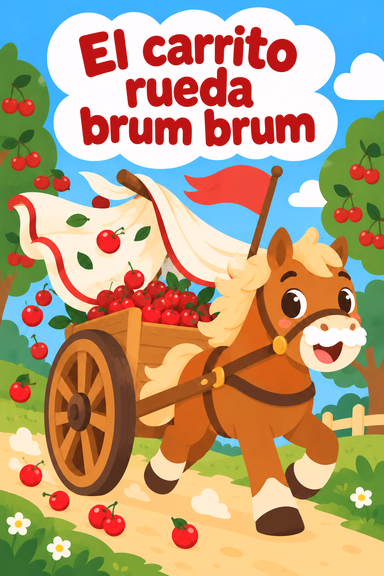 El carrito rueda brum brum