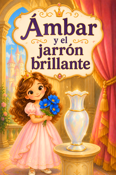 Ámbar y el jarrón brillante
