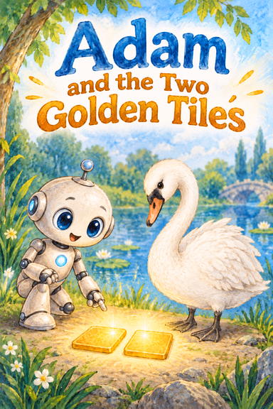 Adam and the Two Golden Tiles