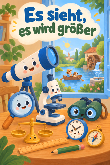 Es sieht, es wird größer