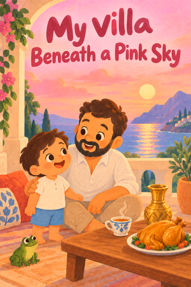 My Villa Beneath a Pink Sky