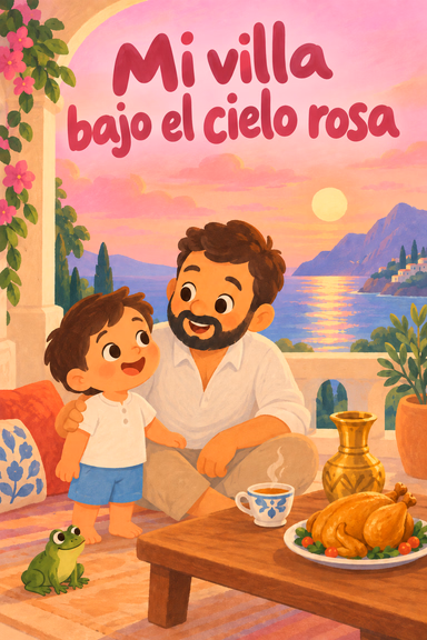 Mi villa bajo el cielo rosa