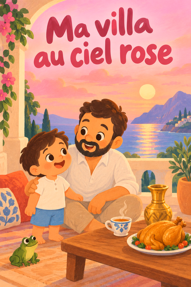 Ma villa au ciel rose