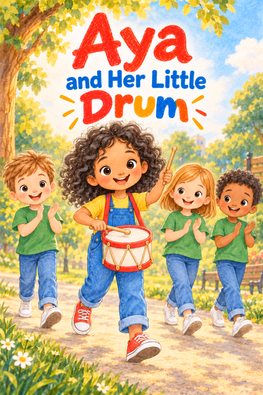 Aya and Her Little Drum