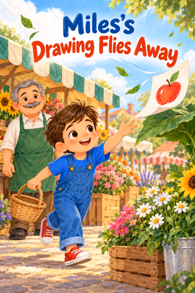 Miles’s Drawing Flies Away