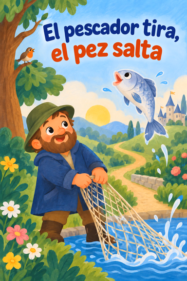 El pescador tira, el pez salta