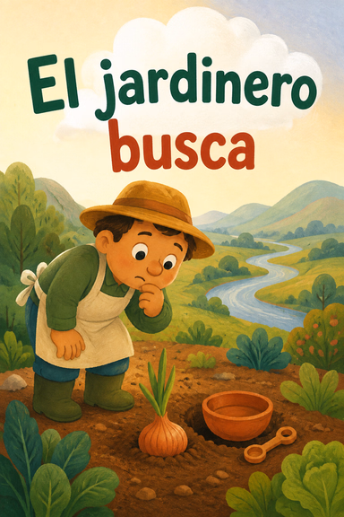 El jardinero busca