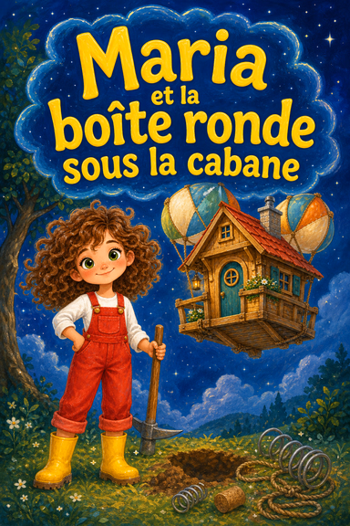 Maria et la boîte ronde sous la cabane