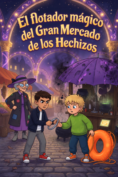El flotador mágico del Gran Mercado de los Hechizos