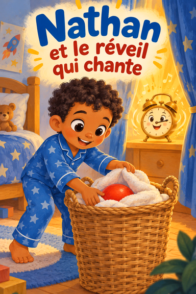 Nathan et le réveil qui chante