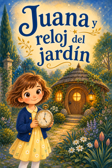 Juana y el reloj del jardín