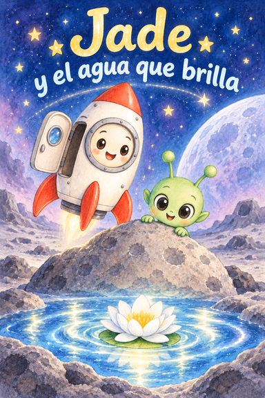 Jade y el agua que brilla