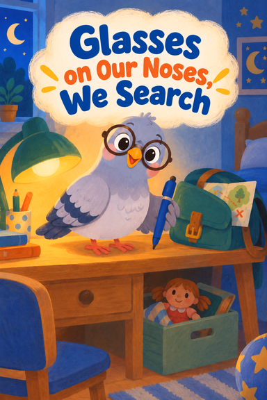 Glasses on Our Noses, We Search