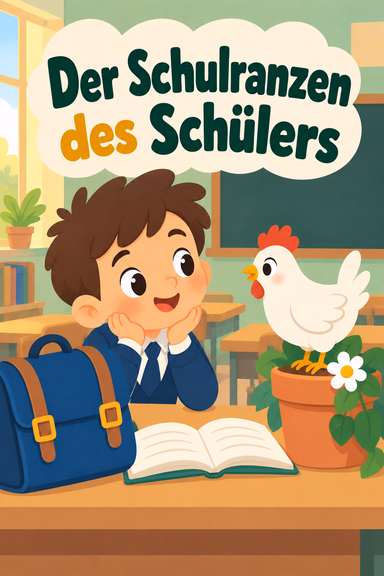 Der Schulranzen des Schülers