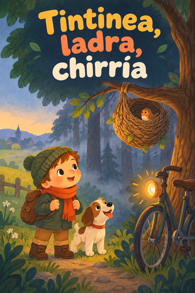Tintinea, ladra, chirría
