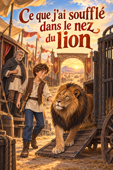 Ce que j'ai soufflé dans le nez du lion