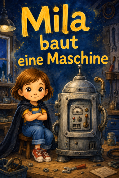 Mila baut eine Maschine