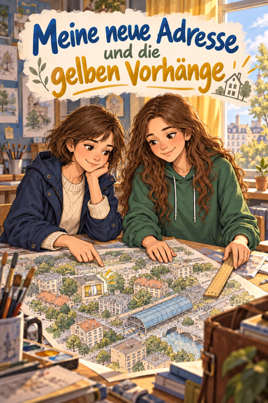 Meine neue Adresse und die gelben Vorhänge