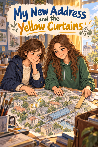 My New Address and the Yellow Curtains
