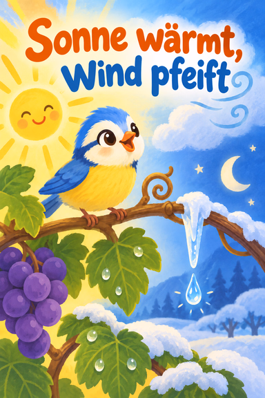 Sonne wärmt, Wind pfeift