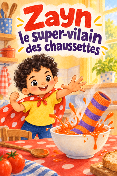 Zayn le super-vilain des chaussettes