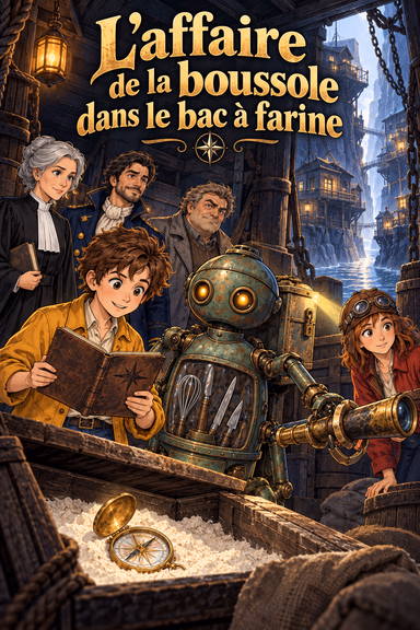 L'affaire de la boussole dans le bac à farine